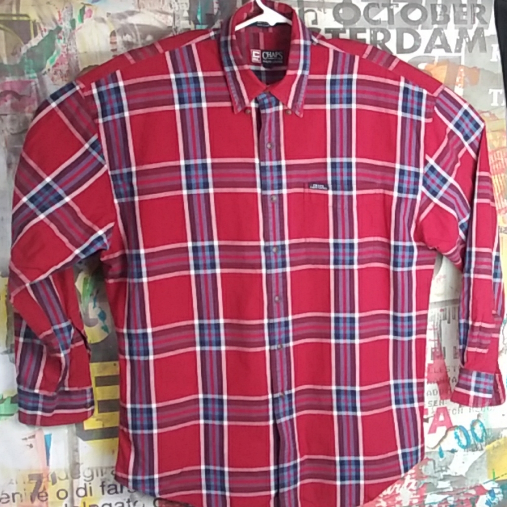 Chaps Ralph Lauren mens L button down